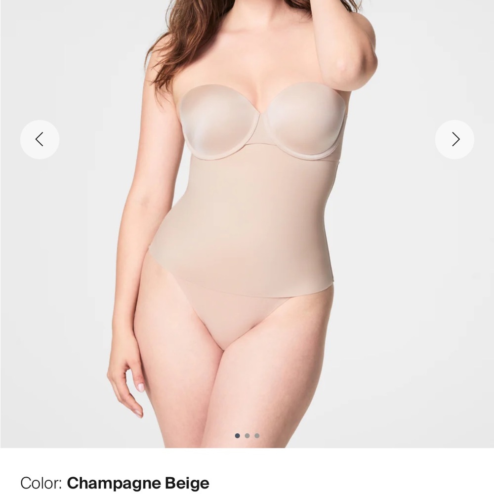 SPANX Champagne Beige Waist Cincher